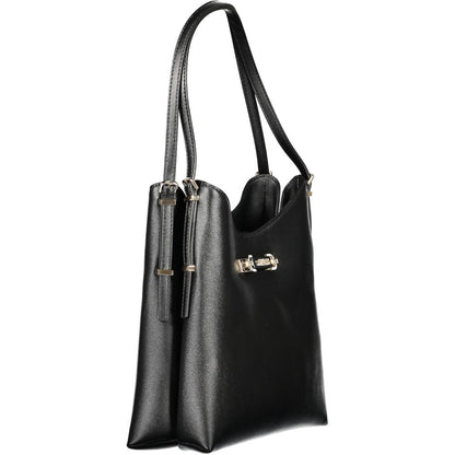 Guess Jeans Black Polyurethane Women's Handbag