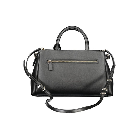 Guess Jeans Nero Poliuretano Bolso de Mujer
