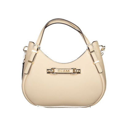 Bolso de mujer Guess Jeans de poliuretano beige