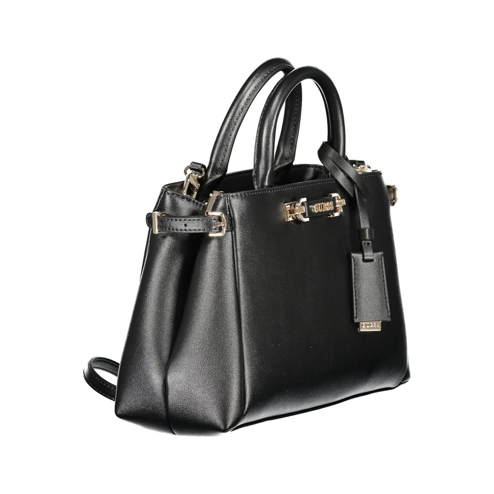 Guess Jeans Nero Poliuretano Bolso de Mujer