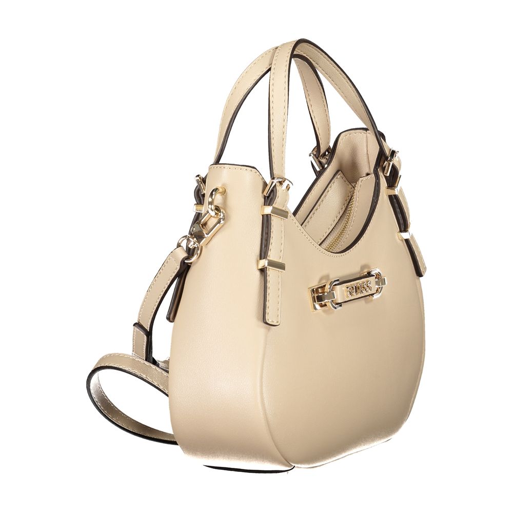 Bolso de mujer Guess Jeans de poliuretano beige