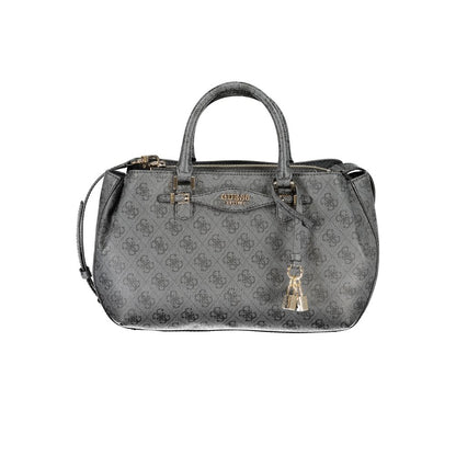 Bolso de mano Guess Jeans negro de polietileno