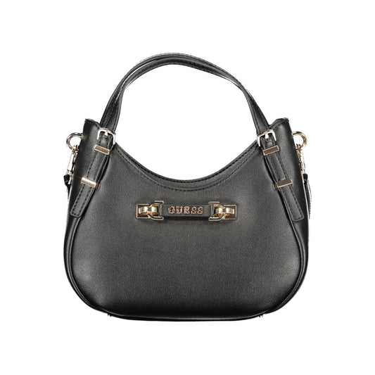 Guess Jeans Nero Poliuretano Bolso de Mujer