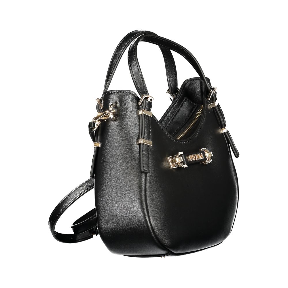 Guess Jeans Nero Poliuretano Bolso de Mujer