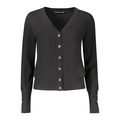 Guess Jeans "Cárdigan de viscosa Nero para mujer"