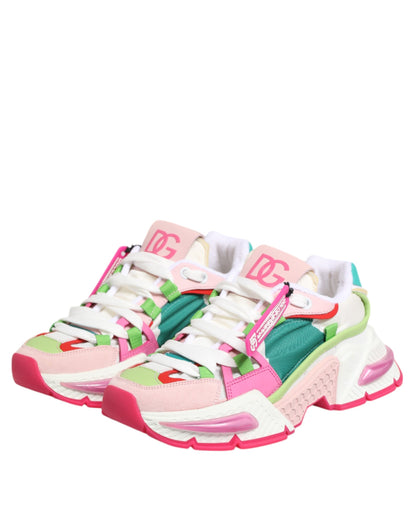 Zapatillas bajas de piel multicolor Airmaster de Dolce & Gabbana