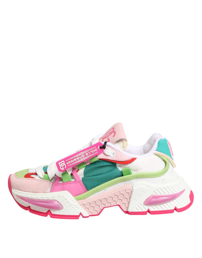 Zapatillas bajas de piel multicolor Airmaster de Dolce & Gabbana