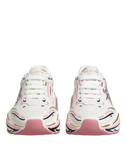 Zapatillas Dolce & Gabbana DAYMASTER pintadas a mano multicolores