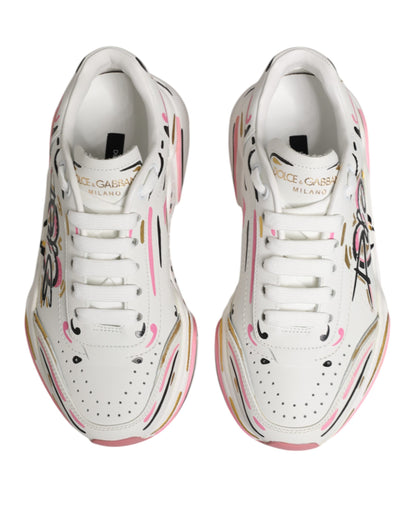 Zapatillas Dolce & Gabbana DAYMASTER pintadas a mano multicolores