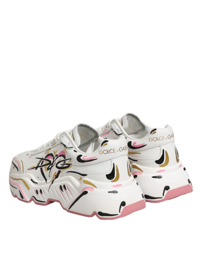 Zapatillas Dolce & Gabbana DAYMASTER pintadas a mano multicolores