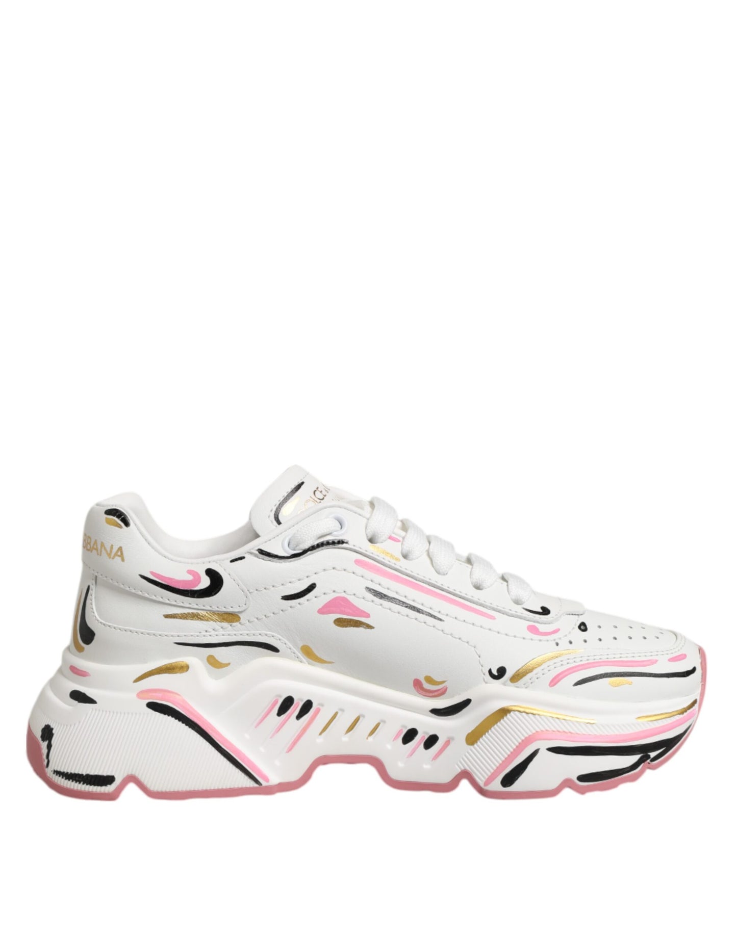 Zapatillas Dolce & Gabbana DAYMASTER pintadas a mano multicolores