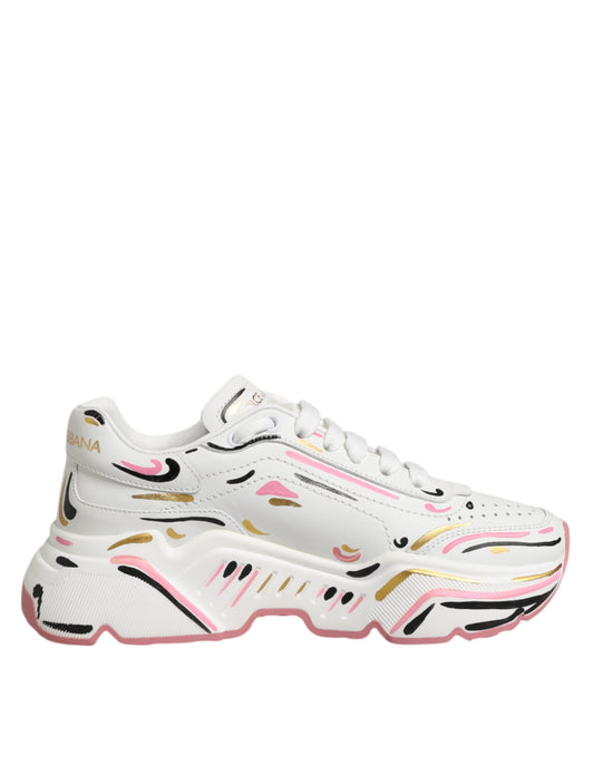 Zapatillas Dolce & Gabbana DAYMASTER pintadas a mano multicolores