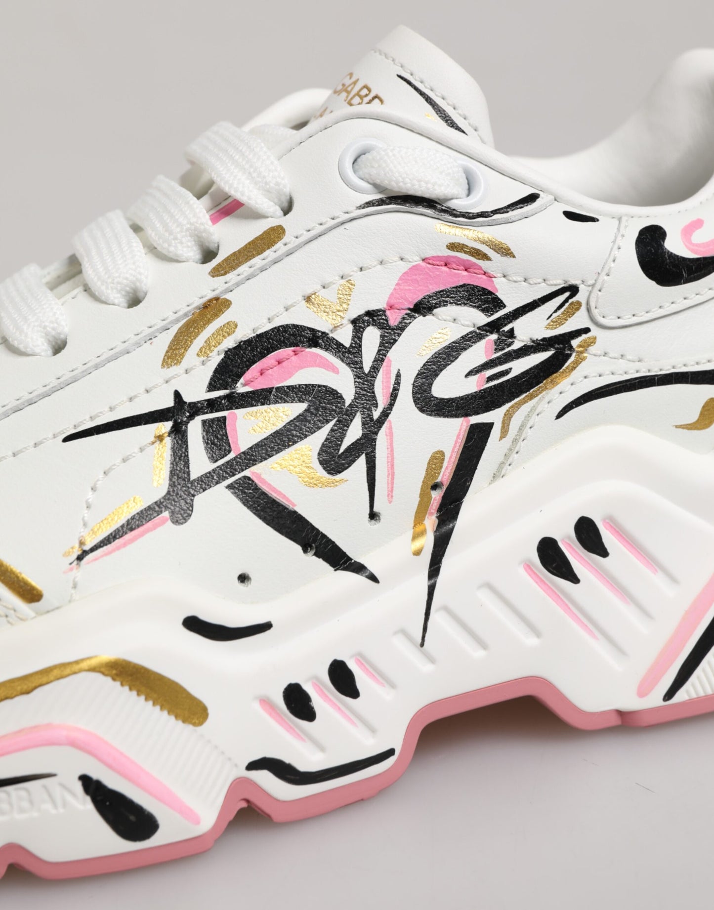 Zapatillas Dolce & Gabbana DAYMASTER pintadas a mano multicolores