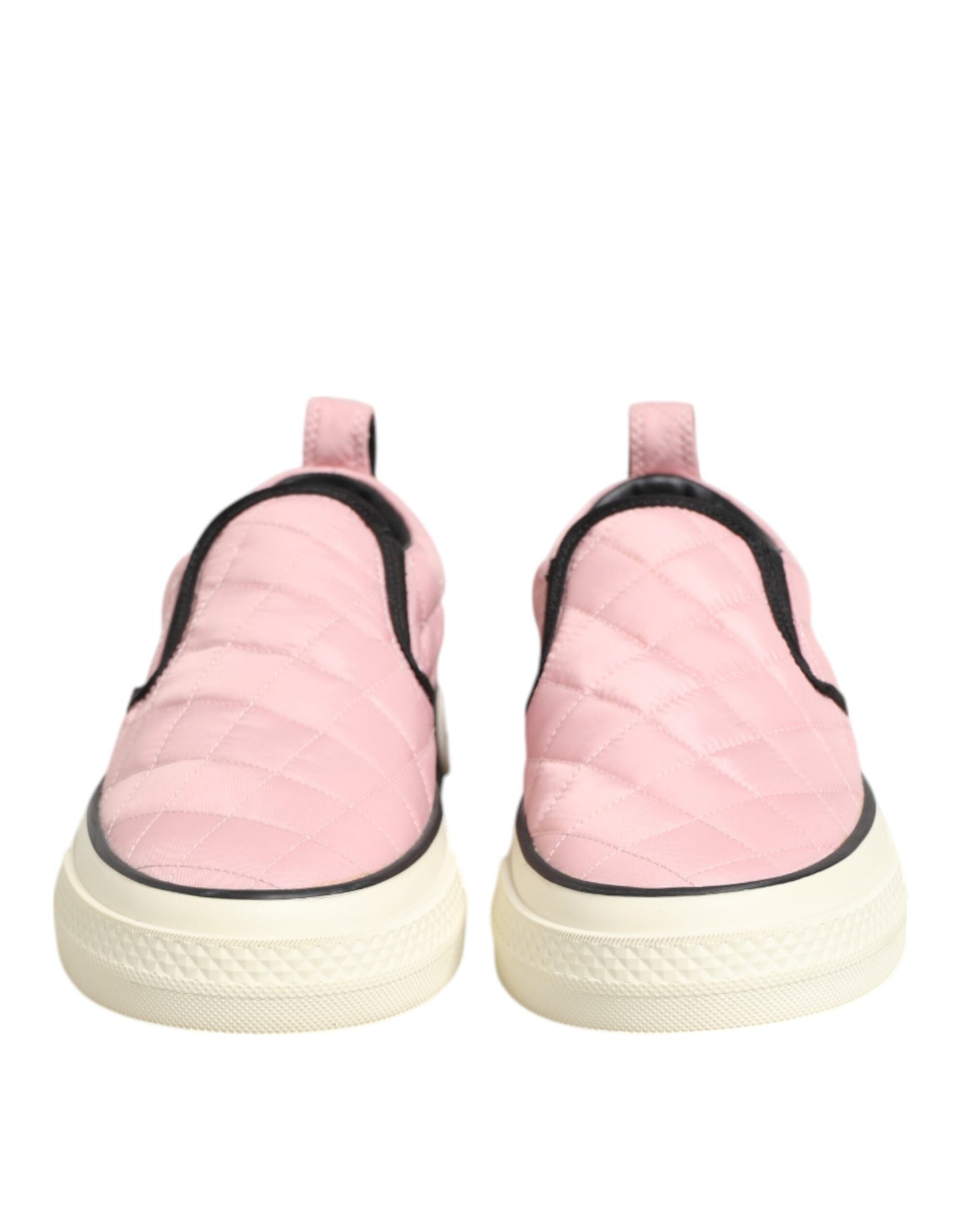 Zapatillas sin cordones de nylon acolchado rosa Dolce & Gabbana