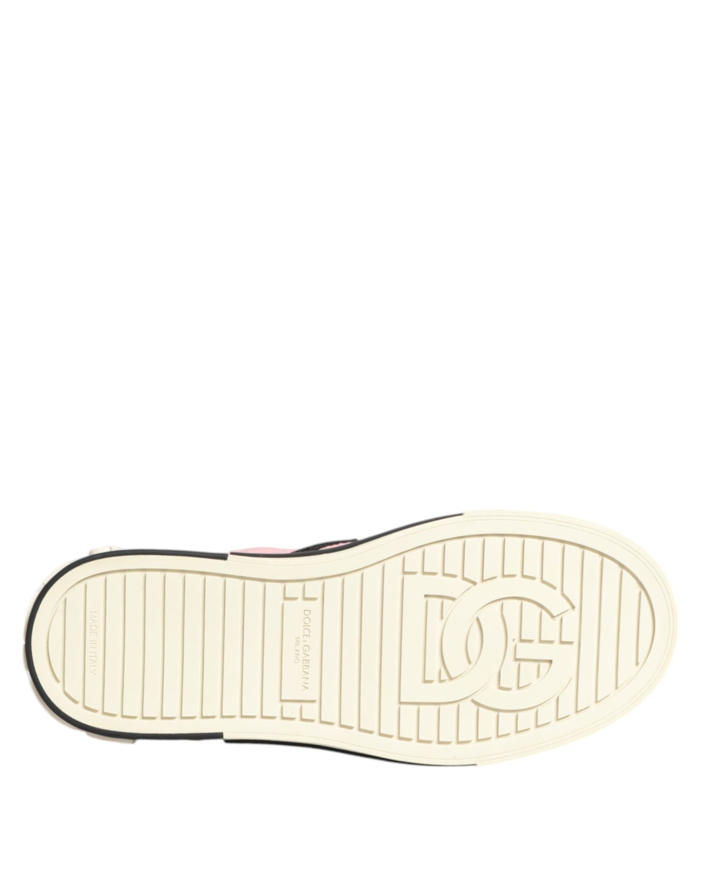 Zapatillas sin cordones de nylon acolchado rosa Dolce & Gabbana