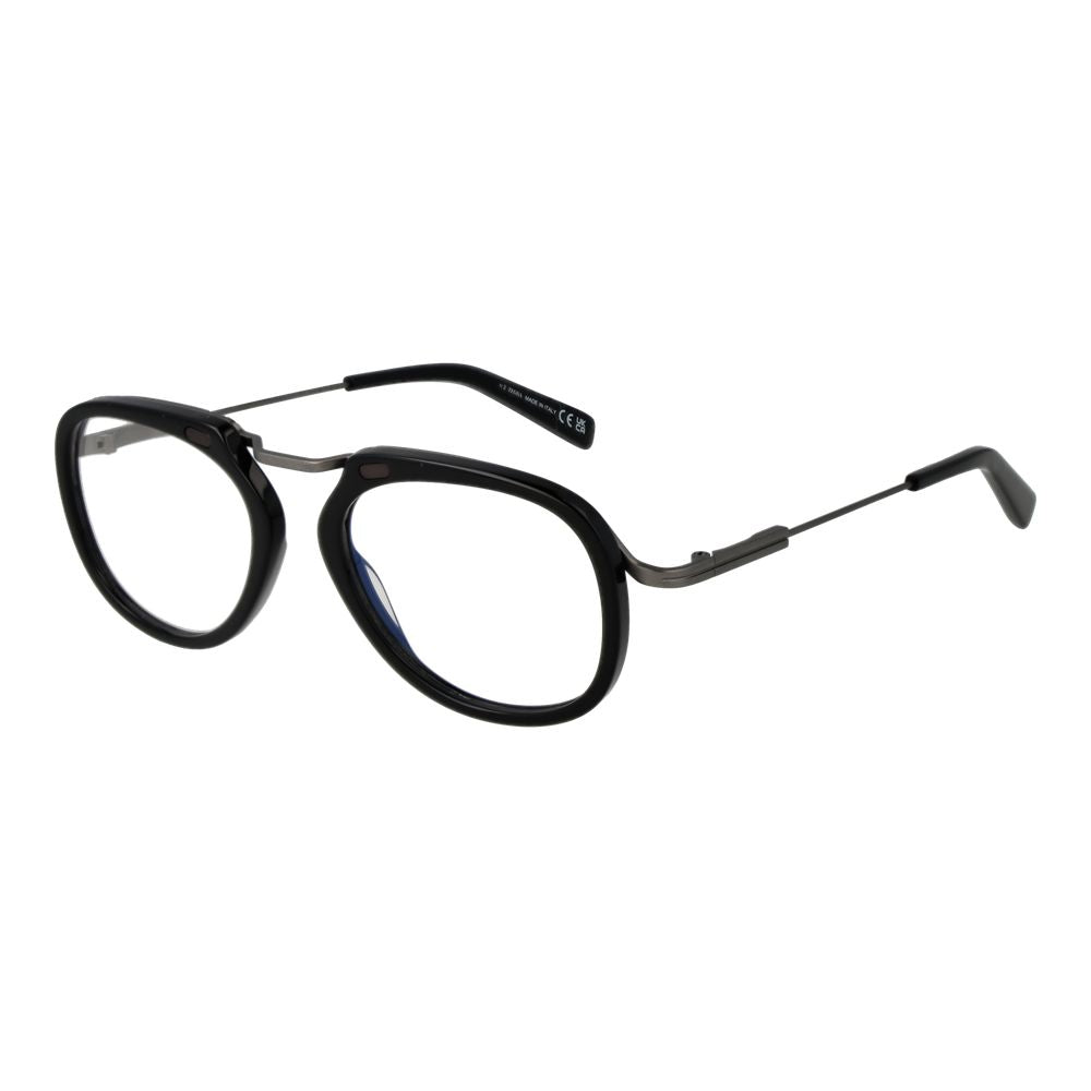 Gafas (montura) Ermenegildo Zegna de metal negro