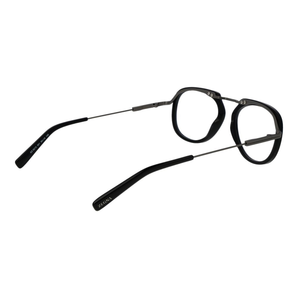 Gafas (montura) Ermenegildo Zegna de metal negro