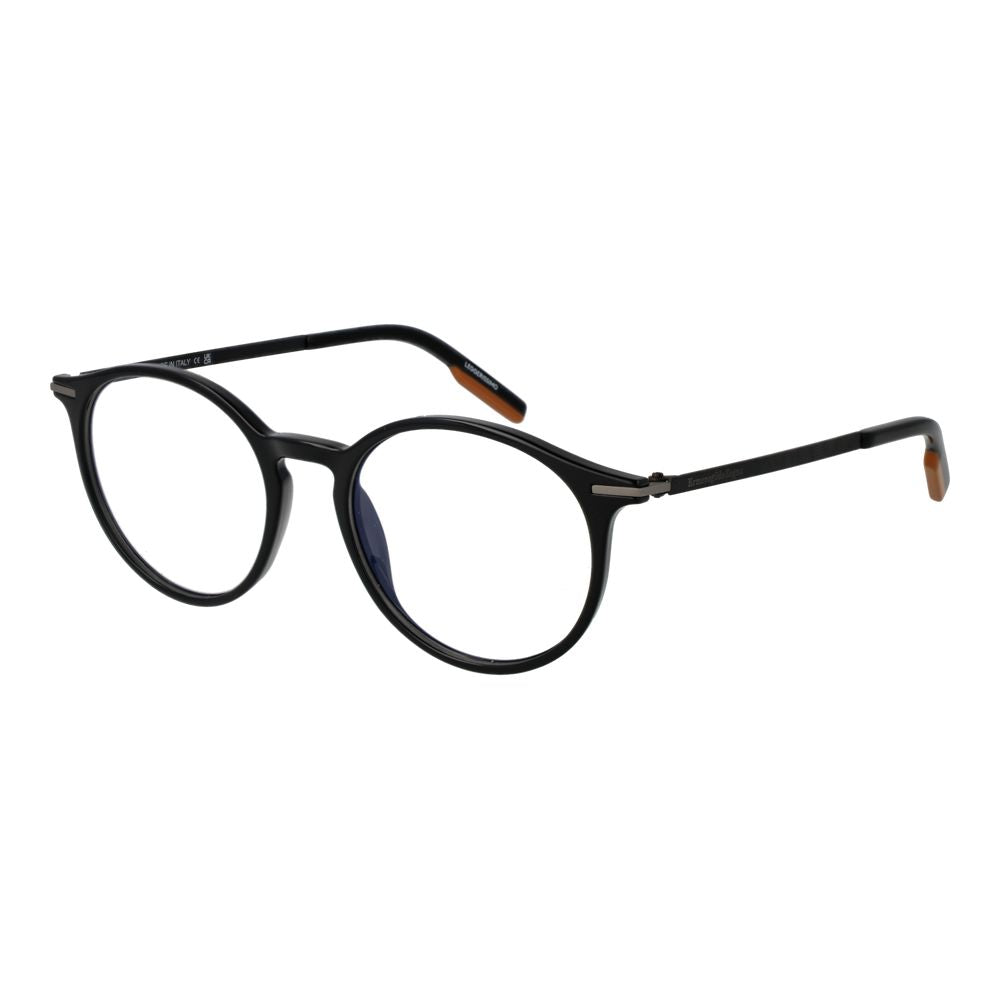 Gafas (montura) de plástico negro Ermenegildo Zegna