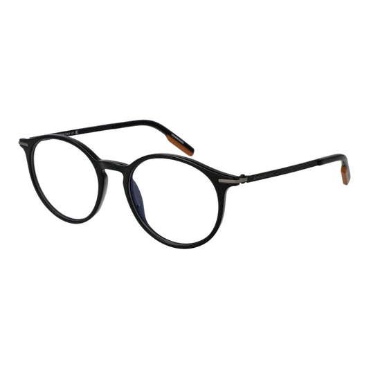 Gafas (montura) de plástico negro Ermenegildo Zegna