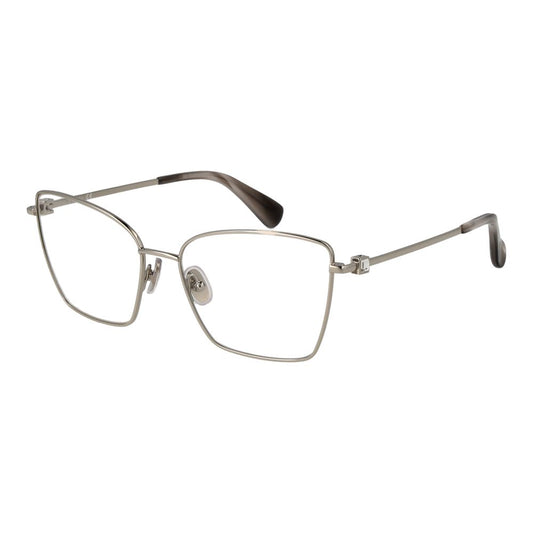 Gafas (monturas) metálicas plateadas Max Mara