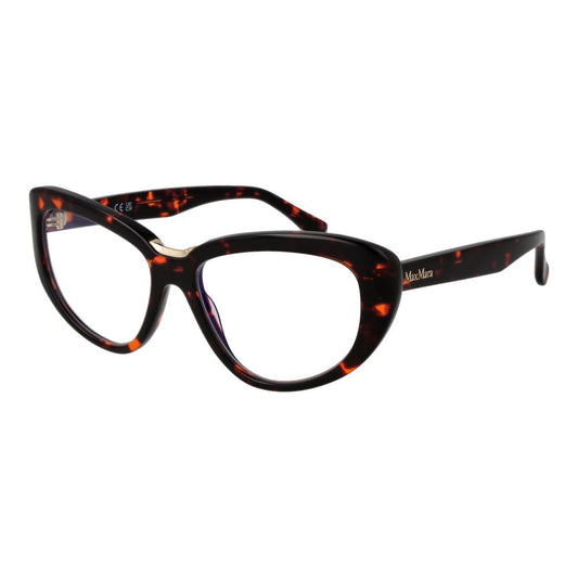 Gafas Max Mara de acetato marrón (montura)