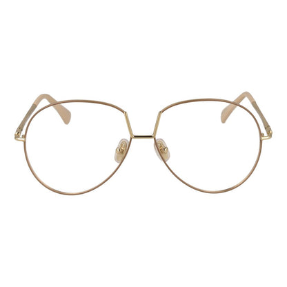 Gafas (montura) de metal beige Max Mara