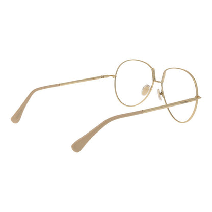 Gafas (montura) de metal beige Max Mara