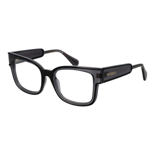 Gafas (monturas) de acero inoxidable negro Max & Co