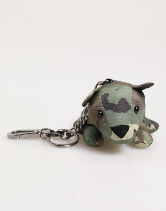Llavero Dolce & Gabbana Multicolor Camuflaje Silueta Animal