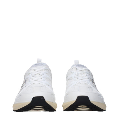 Zapatillas deportivas de tela blanca Valentino Garavani