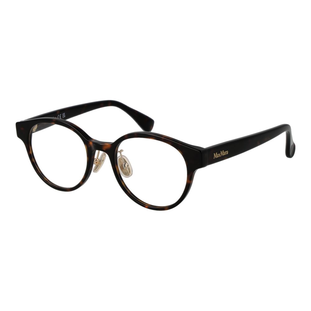 Gafas Max Mara de acetato marrón (montura)