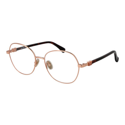 Gafas metálicas Max Mara de oro rosa (montura)