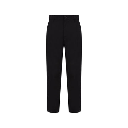 Calvin Klein Jeans Pantalones Chinos Negros de Algodón Reciclado