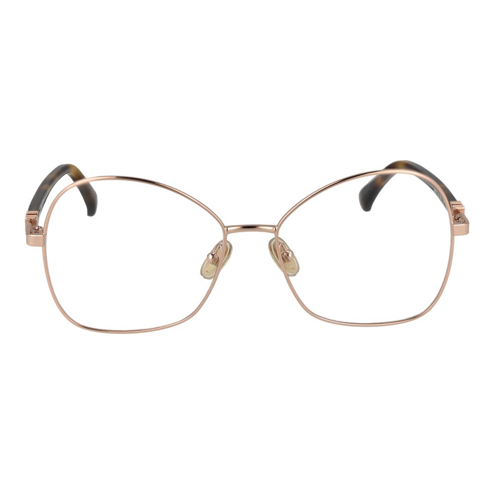 Gafas de metal color oro rosa de Max Mara (Monturas)