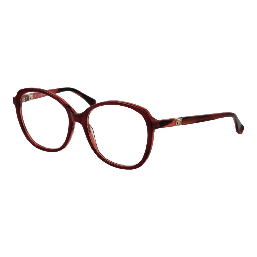 Gafas (montura) de plástico burdeos Max Mara