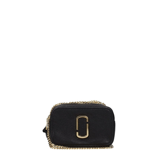 Bolso cruzado Marc Jacobs de cuero negro