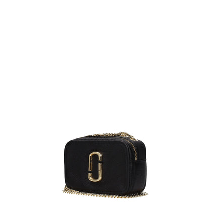 Bolso cruzado Marc Jacobs de cuero negro