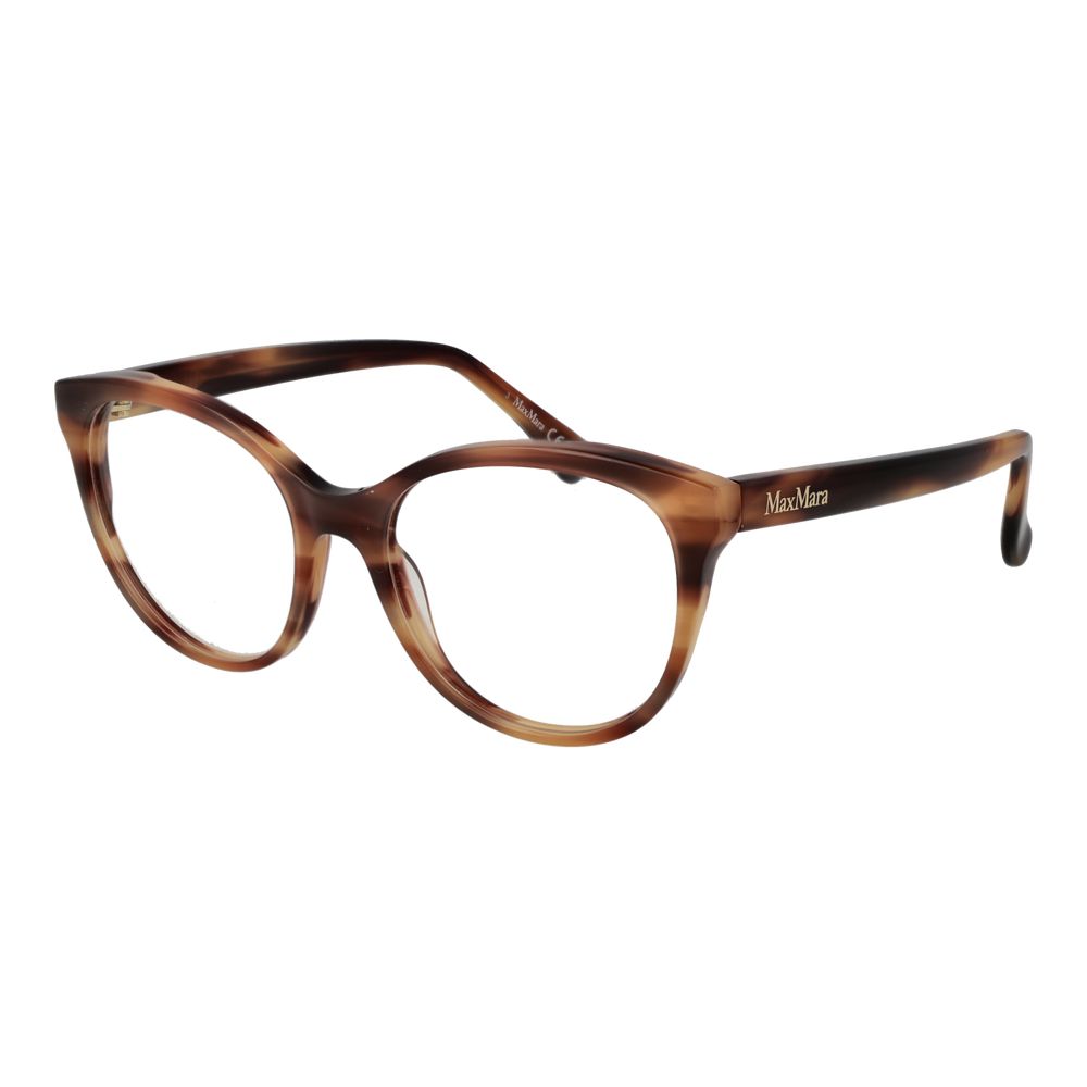 Gafas Max Mara de acetato marrón (montura)