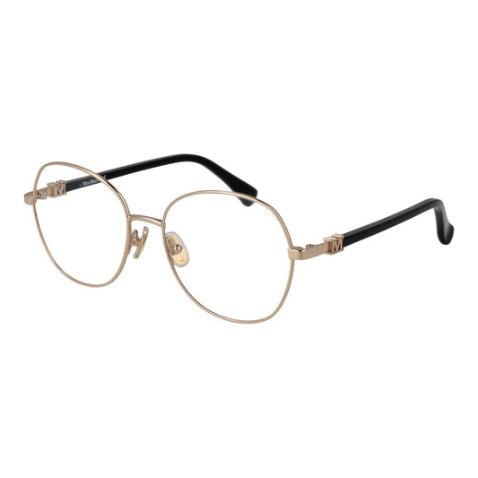 Gafas Max Mara de metal dorado (montura)