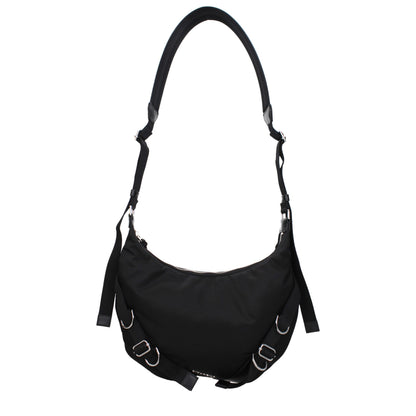 Bolso cruzado Givenchy de nylon negro