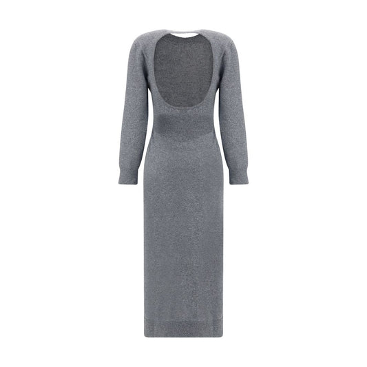Vestido Casual De Cachemira De Color Gris Givenchy