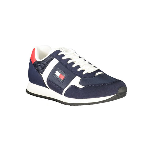 Zapatillas Tommy Hilfiger azules de poliuretano para hombre