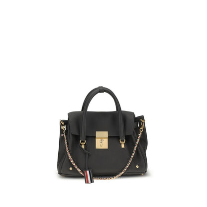 Bolso de mano Thom Browne de piel de becerro gris Bos Taurus
