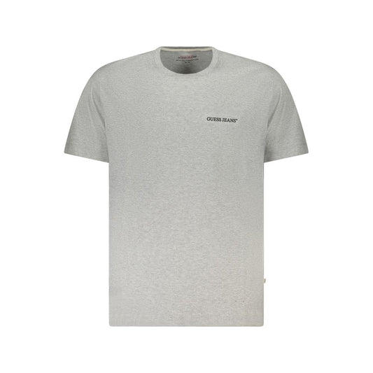 Camiseta de algodón gris Guess para hombre