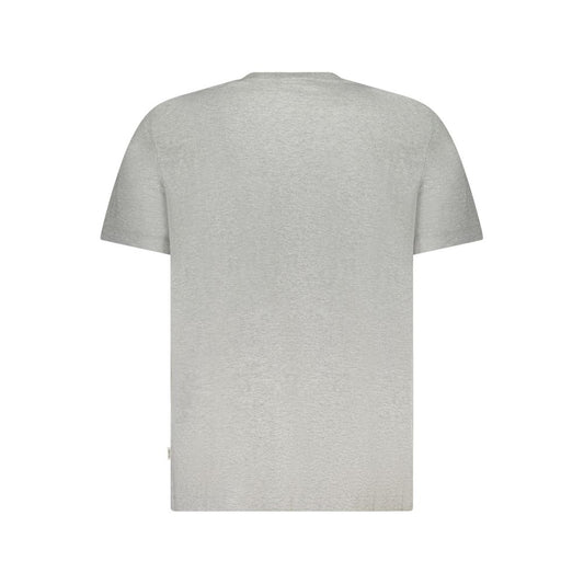 Camiseta de algodón gris Guess para hombre