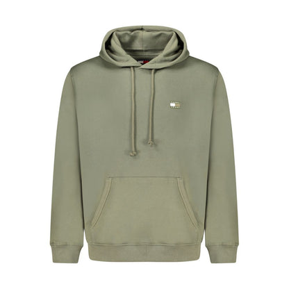 Sudadera con capucha Tommy Hilfiger de algodón verde para hombre