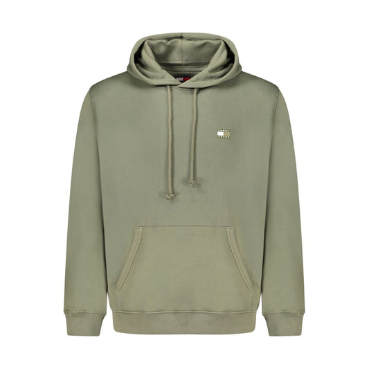 Sudadera con capucha Tommy Hilfiger de algodón verde para hombre