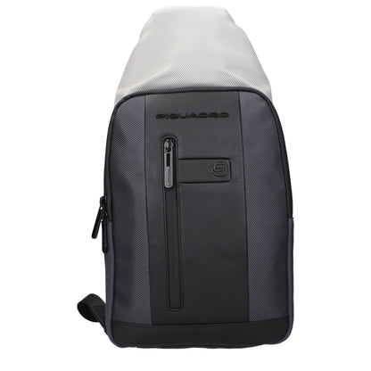 Mochila Piquadro de tejido gris