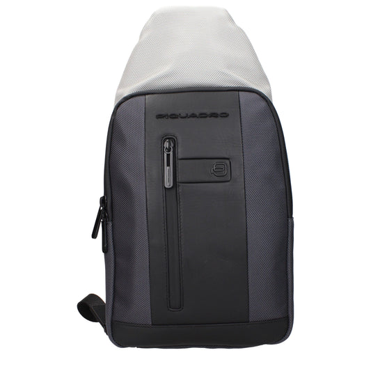 Mochila Piquadro de tejido gris