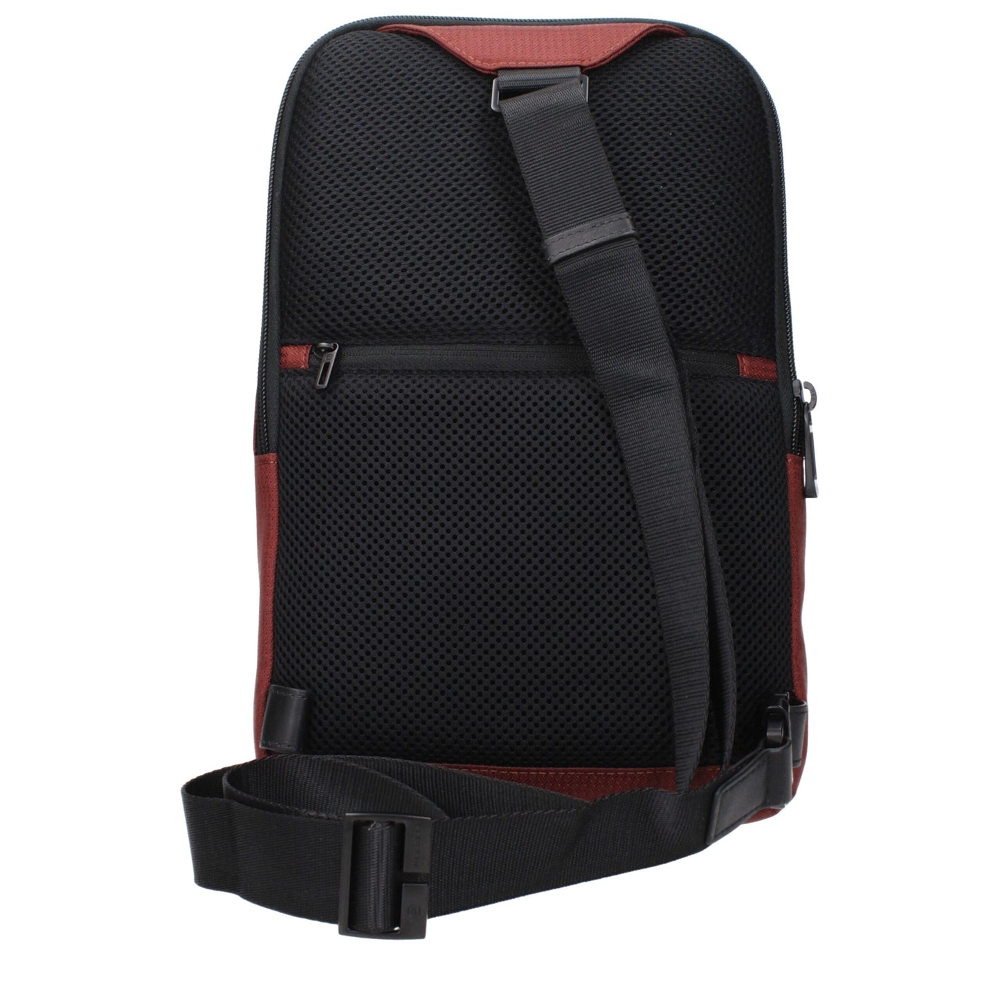 Bolso bandolera de tela roja Piquadro